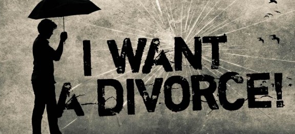 I WANT A DIVORCE: The words heard, often in anger, every single day